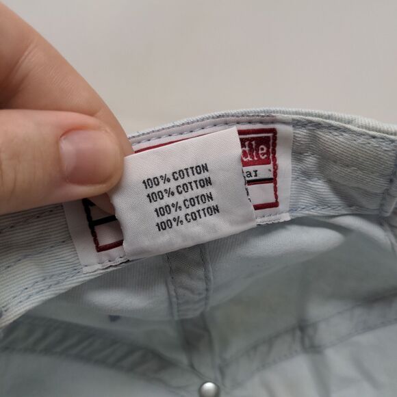 American Needle Men's Slideback Hat Light Blue Adjustable Embroidered Logo - Picture 12 of 12